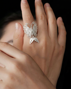The Divine Feminine: Lively Butterfly Ring