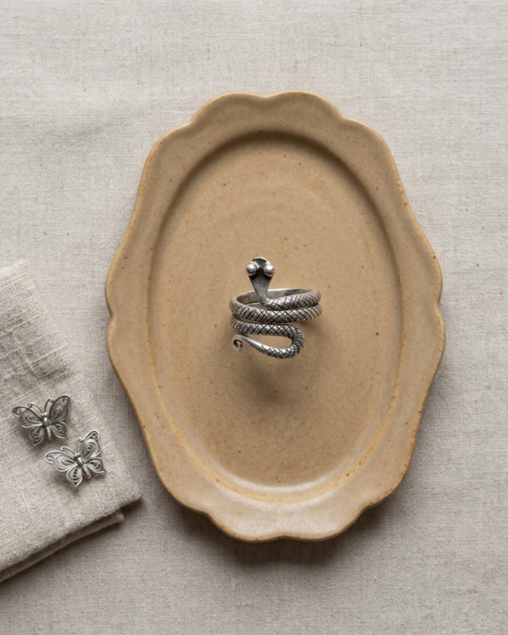 The Guardian: Coiled Serpent Ring