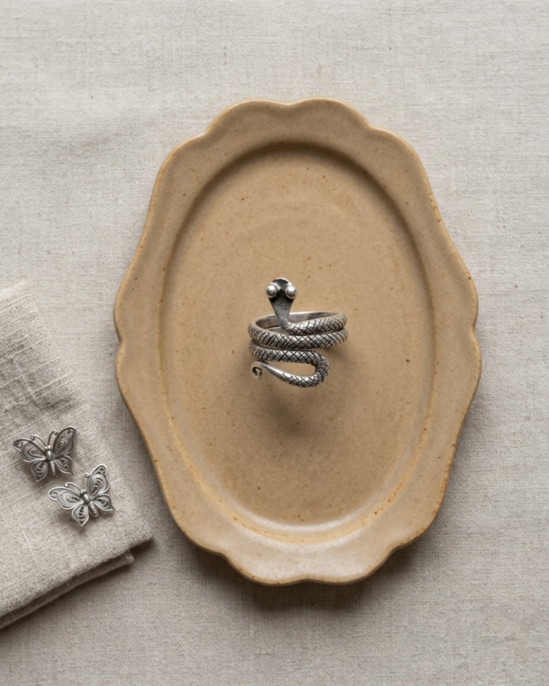 The Guardian: Coiled Serpent Ring
