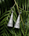 The Awakened Calm: Floral Trumpet Earrings