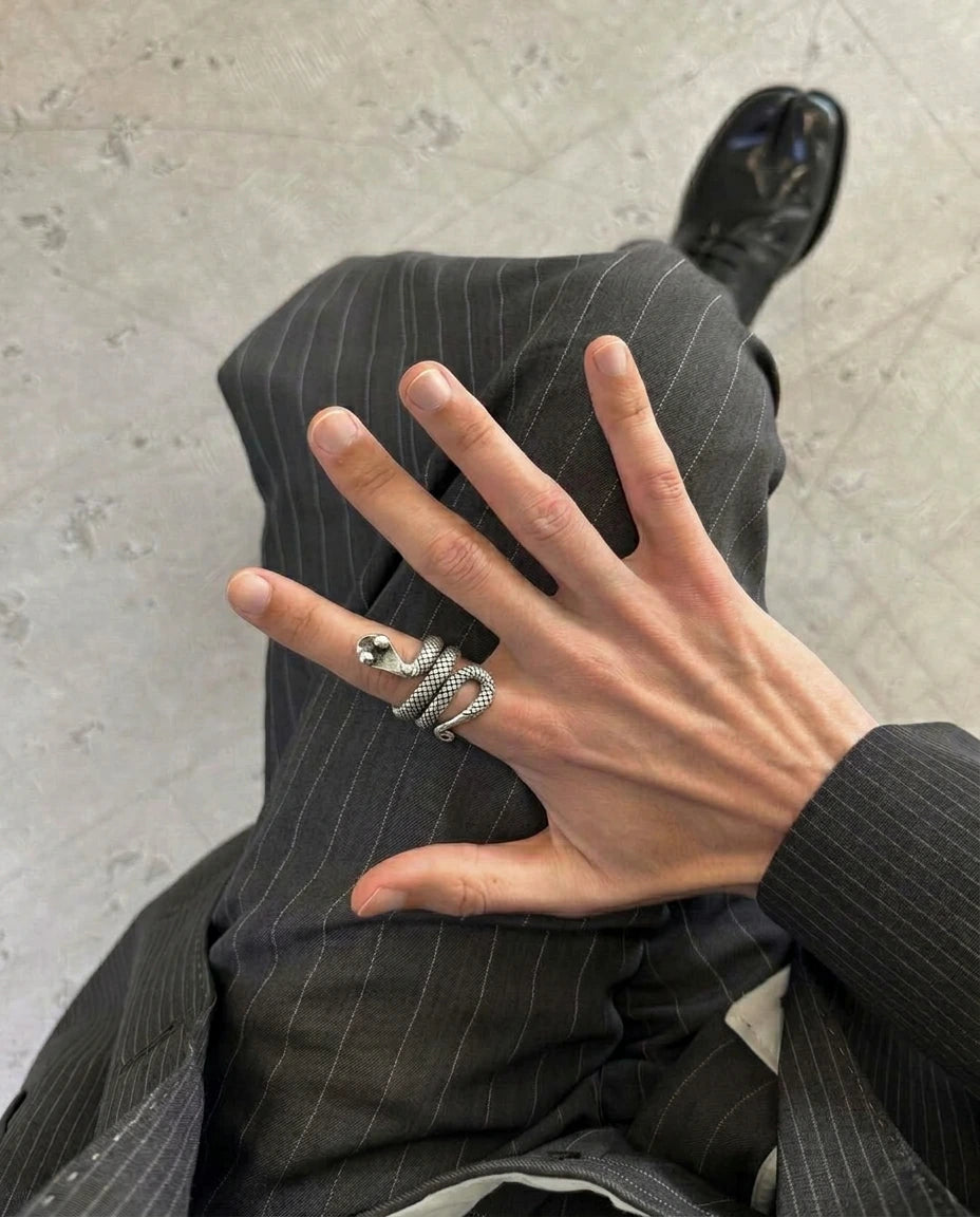 The Guardian: Coiled Serpent Ring