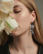 The Sharp Intuition: Fox Batik Drops Earrings