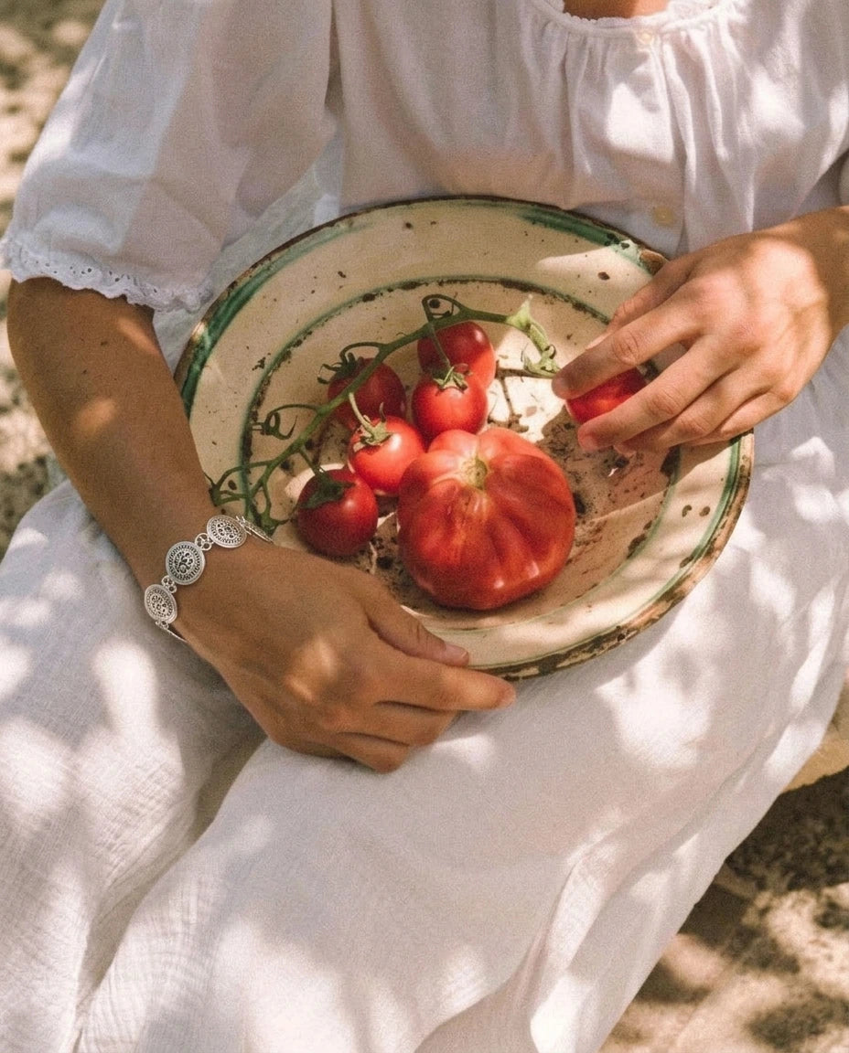 The Soul Resonance – Filigree Drum Bracelet