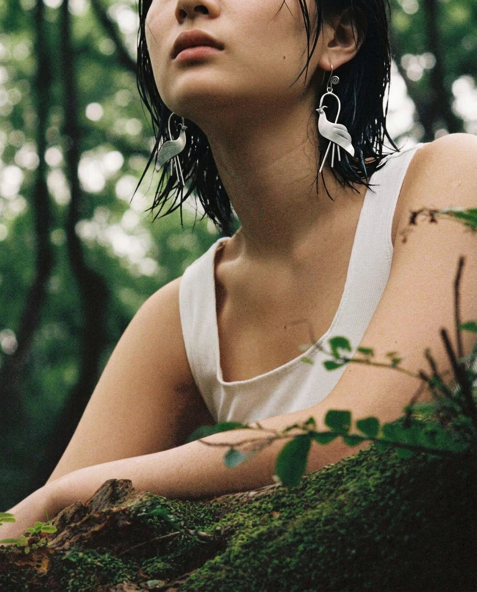 The Spirit Freedom: the Birdsong Earrings