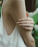 The Gentle Strength| Blooming Wildflower Ring